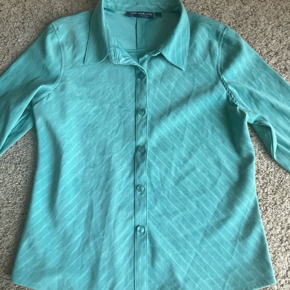 Susan Graver long Sleeve Blouse - Picture 3 of 6